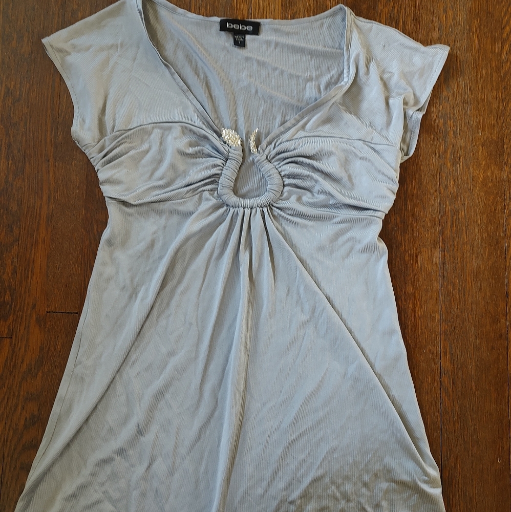 Bebe rhinestone top